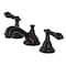 Kingston Brass KS5565PKL Duchess Widespread Bathroom Faucet W/ Brass Pop-Up, Bronze KS5565PKL - alternate 1